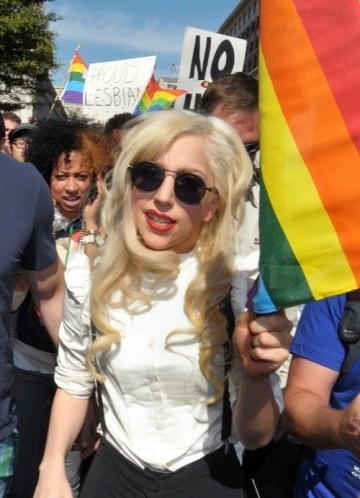 Lady GaGa, firme defensora de los derechos homosexuales