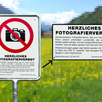 Prohibido hacer una foto a este pueblo tan bonito "por el bien de la humanidad"