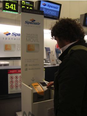 Spanair.mobi para Vodafone Live!