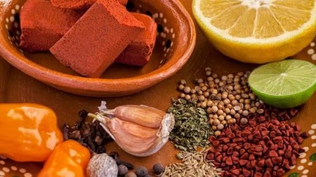 Recaudo colorado. Receta tradicional de Yucatán