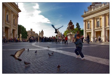 Roma: Un paseo por la Piazza del Campidoglio