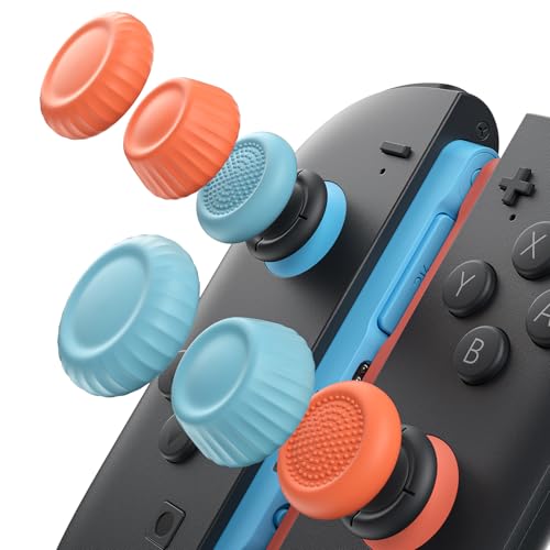 JSAUX Empuñaduras de pulgar para con Switch 2 (6 piezas)