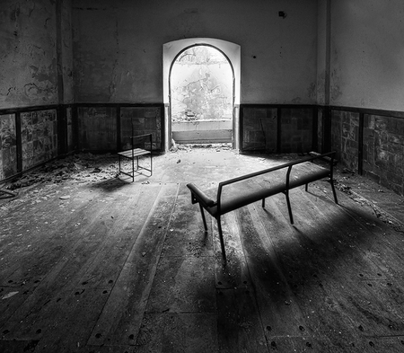 Anatomía de una foto: "Banco de luz" por Miguel Santaolalla