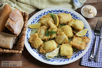 Delicias de lenguado rebozadas para los más pequeños