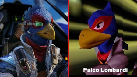 Disenos Remake Star Fox Falco
