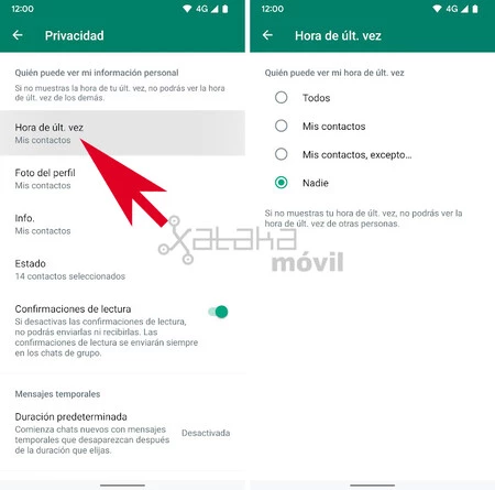 Whatsapp Hora Última Vez