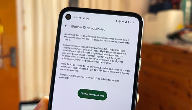 Borrar Id Publicidad Portada