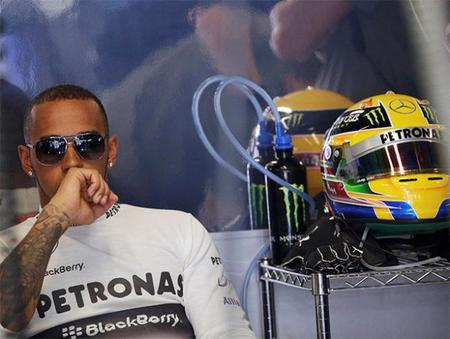 Lewis Hamilton: "Observo las imágenes y no me parece que Sebastian Vettel esté al límite"