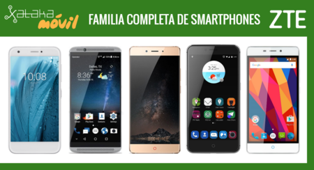 Así queda el catálogo de móviles ZTE tras la llegada del nuevo ZTE Axon 7 mini