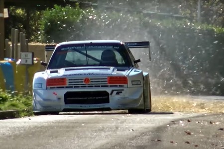 ¡Alucinante! Este Golf MK2 4x4 de hillclimb es el mejor regalo para tus oídos: tiene 600 CV y escupe fuego