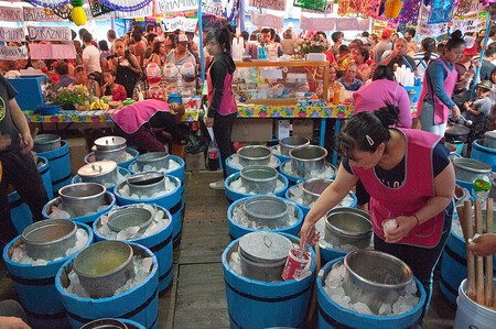 CDMX se refresca este fin de semana largo con la Feria de la Nieve y sus sabores más inesperados como higo con mezcal, chicle, camarón y pica fresa