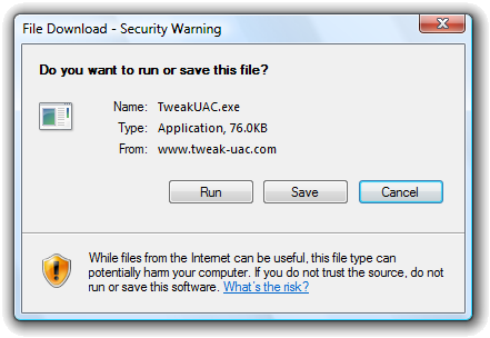 TweakUAC, para hacer más llevable el UAC de Vista