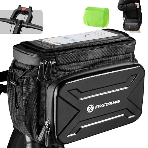 Bolsa Manillar Bicicleta con Adaptador para Bicicletas y Bicicletas Eléctricas, 6L