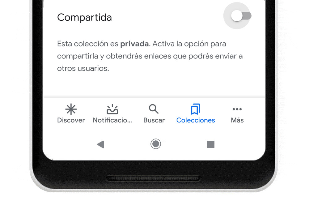 Cómo crear una colección colaborativa con Google para Android