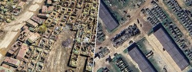 Alguien ha echado un vistazo a las imágenes satelitales de Rusia y ha descubierto algo: se está quedando sin tanques