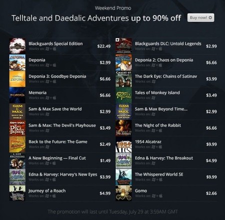 ¿Fans de las aventuras de Daedalic y Telltale? Echad un vistazo a esta promo en GOG