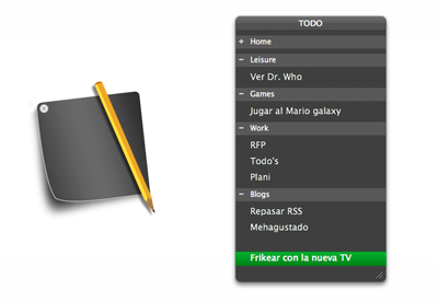 simpleTODO, una lista TODO simple y útil