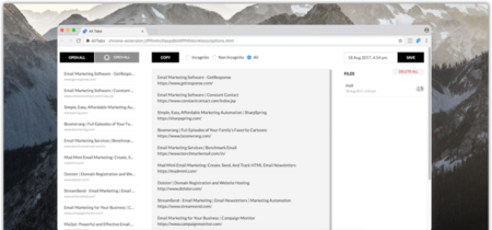 All Tabs para Chrome te ayuda a gestionar todas tus pestañas y a ahorrar memoria en el proceso