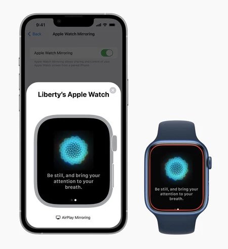 Apple アクセシビリティ iPhone Watch