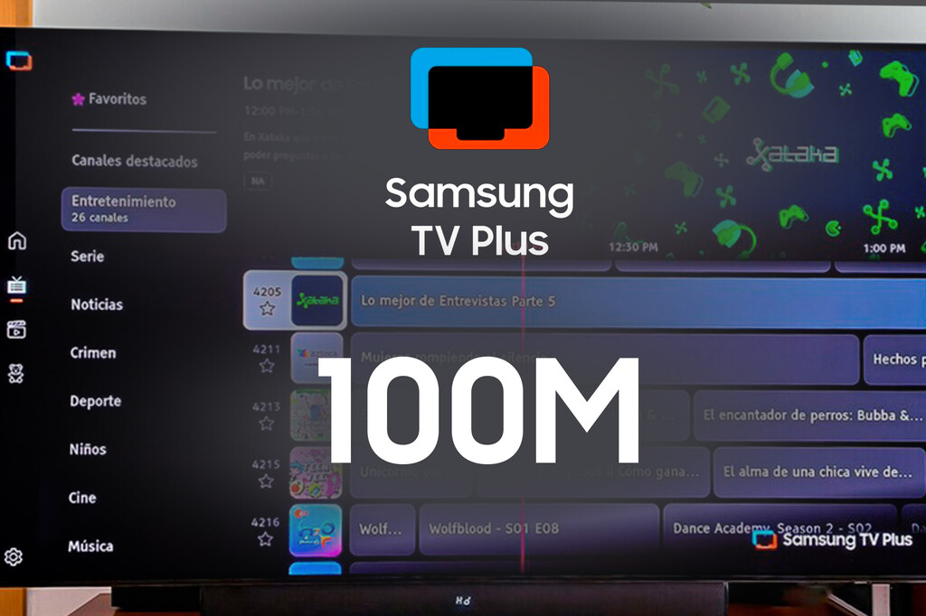 Si usas Samsung TV Plus, bienvenido al club. El servicio gratuito bate récords, con más de 100 millones de usuarios activos 