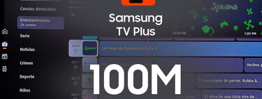 Samsung TV Plus sigue creciendo. El servicio de TV gratis ya tiene más de 100 millones de usuarios activos