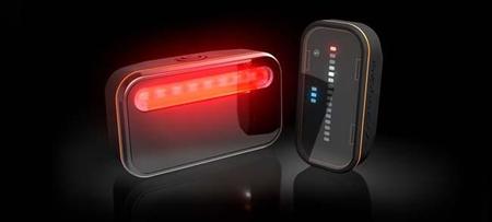 Un radar perfecto para bicicletas detectando vehículos a larga distancia