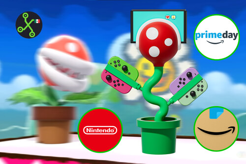 Dock Nintendo Switch Planta Pirana Piranha Plant Amazon Prime Day 2025 Ofertas Descuentos