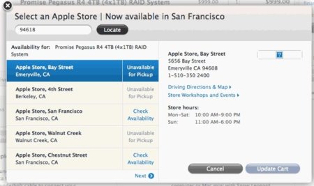 La web de la Apple Store estrena su servicio de recogida en las tiendas oficiales