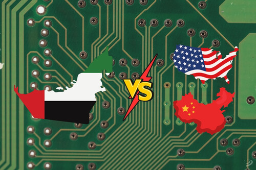 EE.UU. y China tienen competencia, ya que Emiratos Árabes Unidos busca poner en jaque a los gigantes tecnológicas