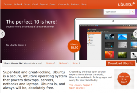 Lanzada la versión final de Ubuntu 10.10 Maverick Meerkat