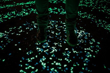 Los creadores de Smart Highway homenajean ahora a Van Gogh con un carril bici brillante