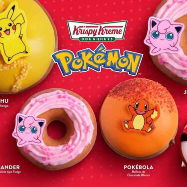 Las donas de Pokémon ya llegaron a Krispy Kreme por el 30 aniversario: podrás elegir entre Pikachu, Charmander y Jigglypuff 