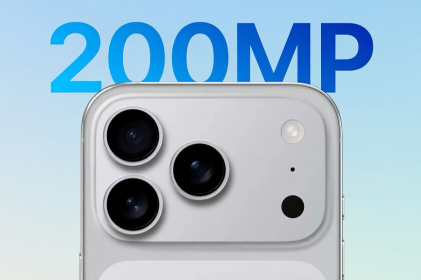 Si quieres 200 megapíxeles en un iPhone, Apple tiene un mensaje para ti: nos vemos dentro de tres generaciones