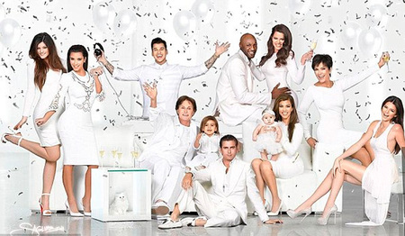 Oh, blanca Navidad también en casa de las Kardashian