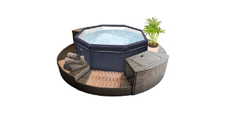 Spa De Exterior Netspa Octopus Con Mueble Mediamarkt