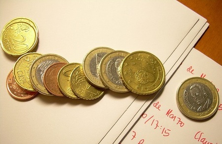 Gastamos más rápido las monedas que los billetes