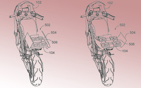 Honda plantea un dron autónomo integrado en sus motos para monitorizar el tráfico, aunque solo es una patente