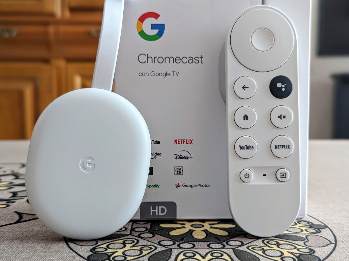 Chromecast with Google TV 4K ホワイト Chromecast con Google TV (HD), análisis: review con