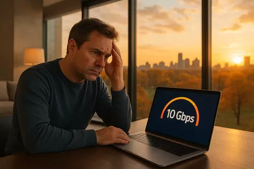 Fibra óptica más lenta de lo esperado