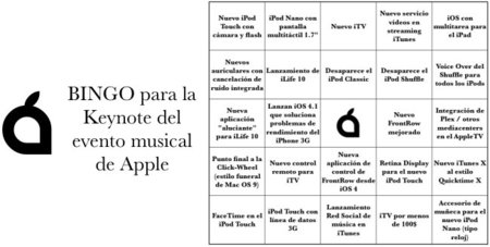 Bingo para la keynote musical de mañana 01/09/2010