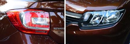 Renault Logan Luces