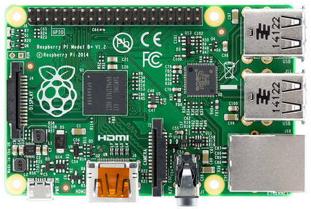 Raspberry Pi B Top