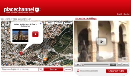 PlaceChannel, geolocalizando vídeos