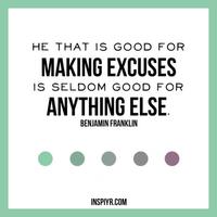 Excusas tontas que nos impiden obtener buenos resultados