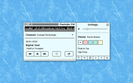 Poolside FM para Mac: el minireproductor de música retro especial para el verano