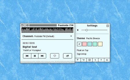 Poolside FM para Mac: el minireproductor de música retro especial para el verano