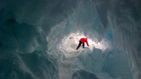 En cuevas calientes de la Antártida se hallan extrañas trazas de ADN