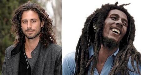 Parecido irracional: Hugo Silva y Bob Marley