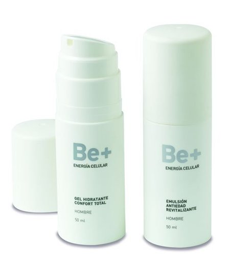 Be+ energía celular, dermocosmética específica para hombres con piel sensible