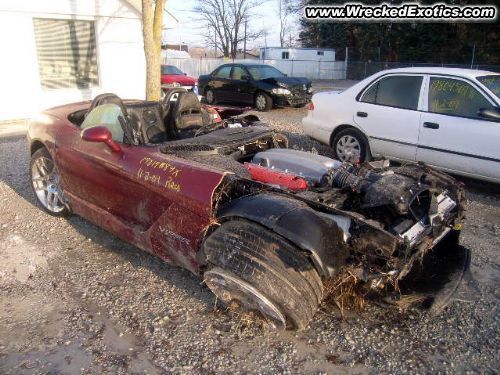 2008 Dodge Viper SRT10 accidentado